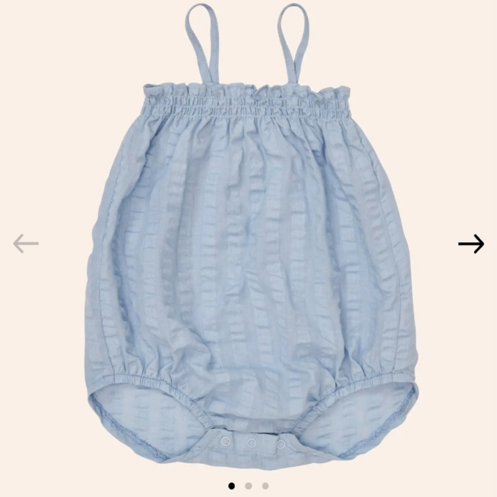 Baby Blue Romper